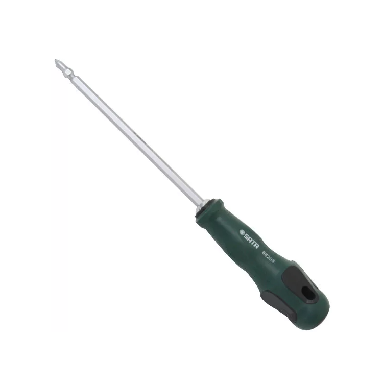 Chave Cabeça Dupla Fenda Phillips Com Cabo n2 x 6mm x 100mm - SATA - ST66204SC