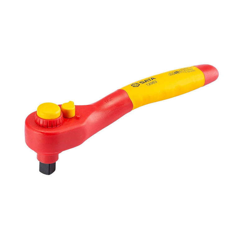 Chave Catraca Reversível Isolada VDE 1/2 250mm - SATA-ST12983SC