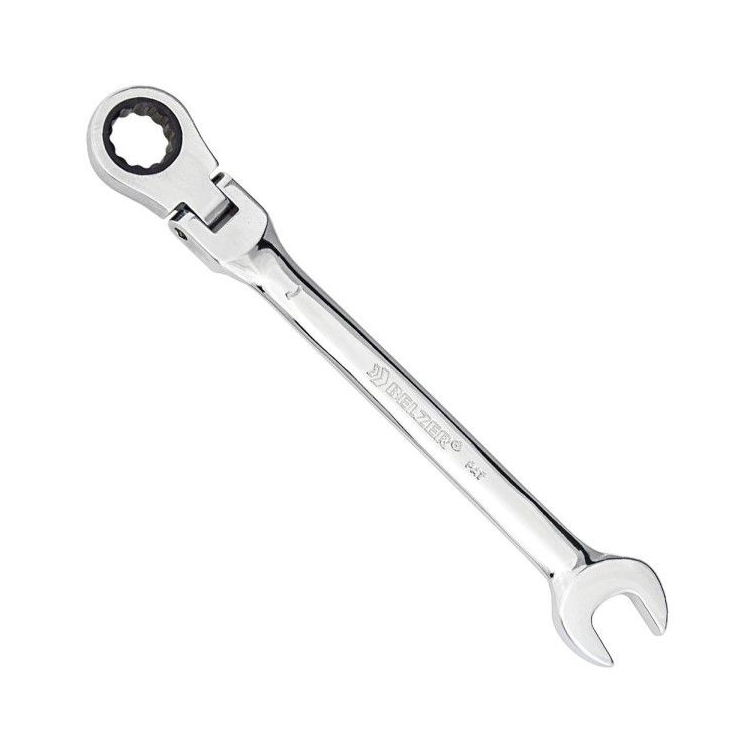 Chave Combinada Com Catraca Cabeça Flexível 1 - BELZER - 9716BT