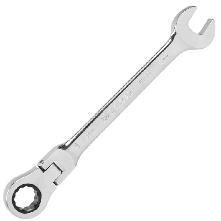 Chave Combinada Com Catraca Cabeça Flexível 13mm - BELZER - 9913BT