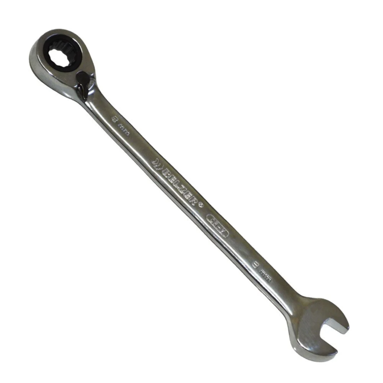 Chave Combinada Com Catraca Reversível 8mm - BELZER - 9608BT