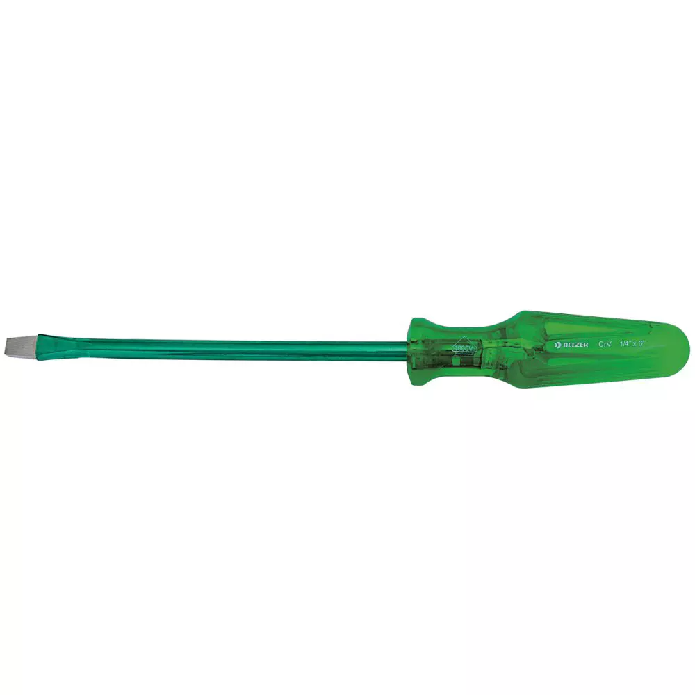 Chave De Fenda Com Haste Isolada 1/4 x 6 - BELZER - 227104BN