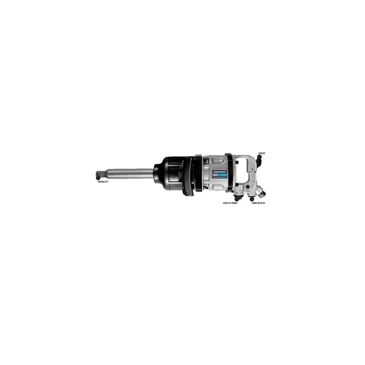 Chave de Impacto 1" Pneumática 5200Nm - BREMEN-83831