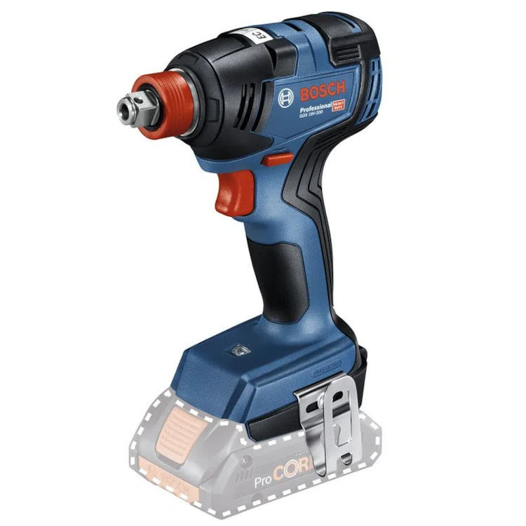 Chave De Impacto GDX 18V-200 S/Bateria - BOSCH-06019J22E0