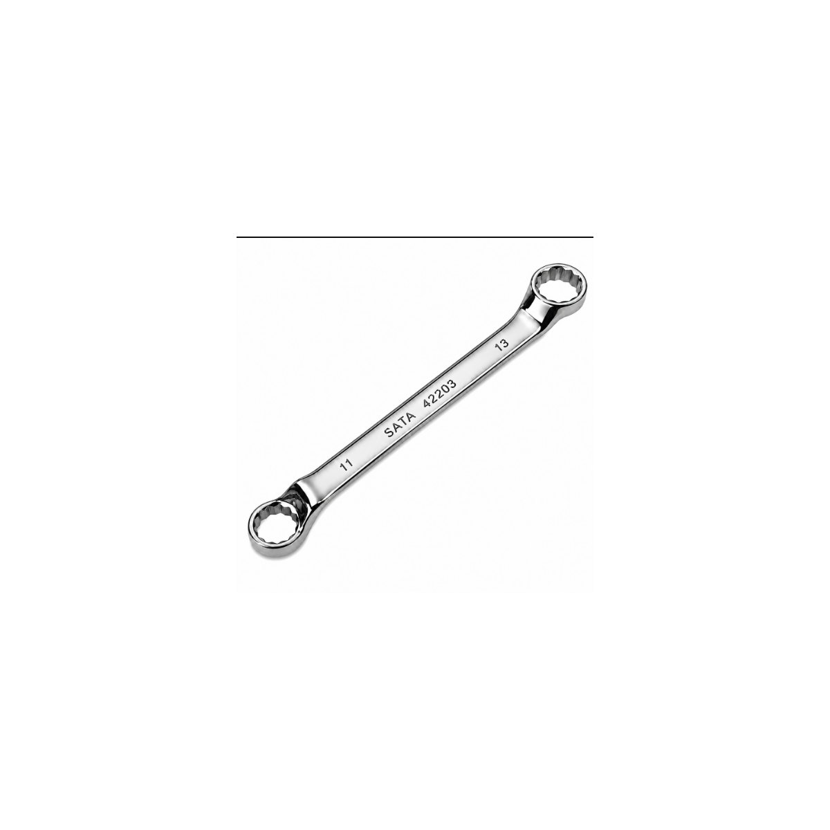 Chave Estrela Angulada 75° 11 x 13mm - SATA-ST42203G