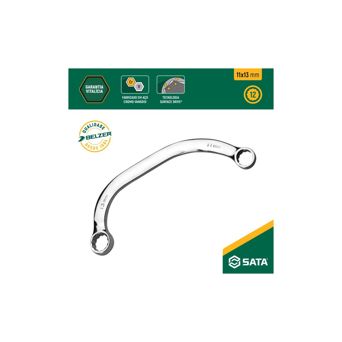 Chave Estrela Starter 11 x 13 - SATA - ST42230G
