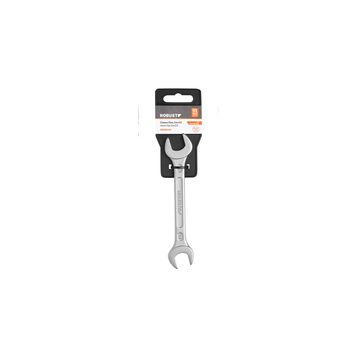 Chave Fixa 14 X 15mm - ROBUST-S05121415