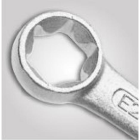 Chave Torx Plana GTX TX4 E20 x E24 - GEDORE-024958