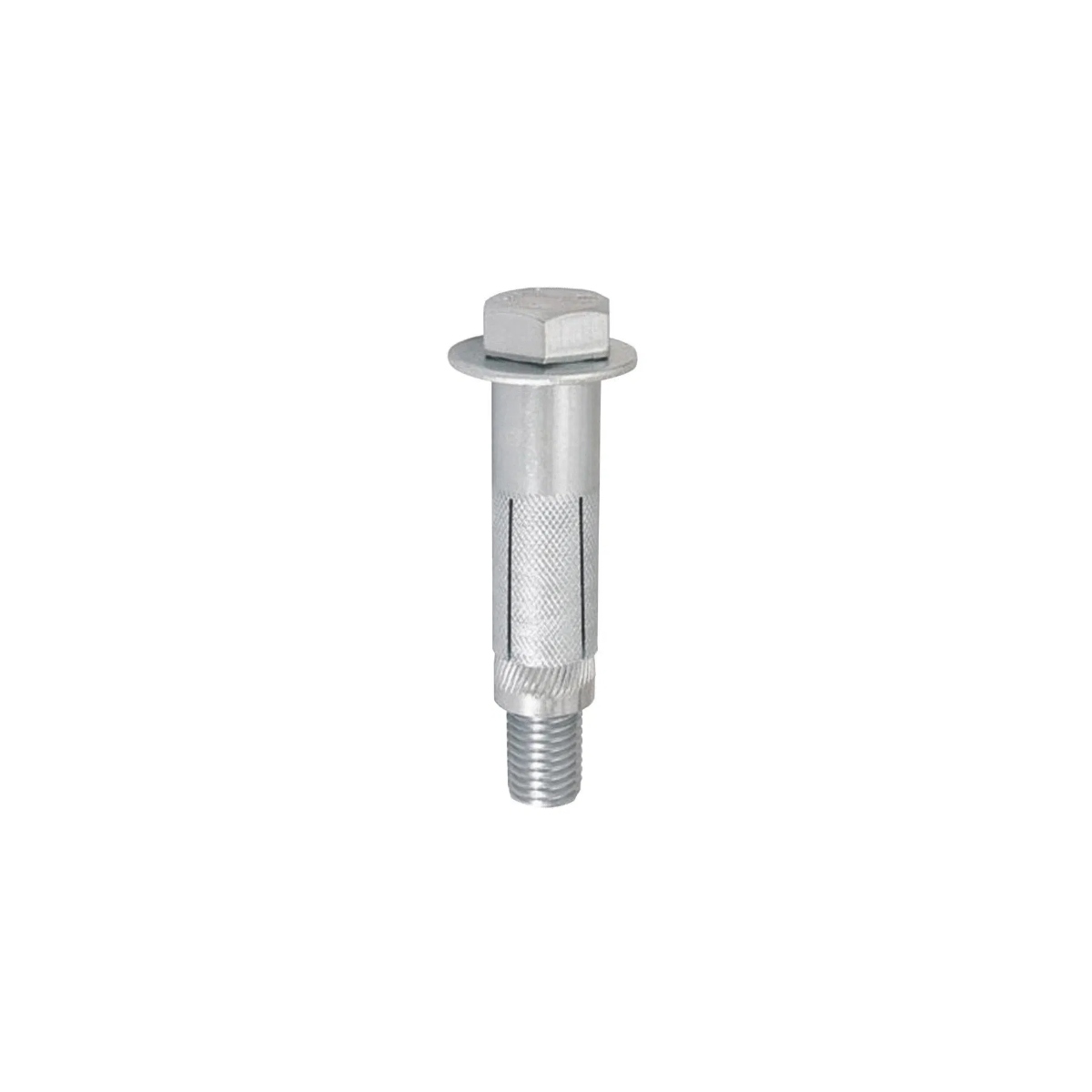 Chumbador CBA com Parafuso 3/4" X 4.1/2" Zincado Branco SIPAR-C34412