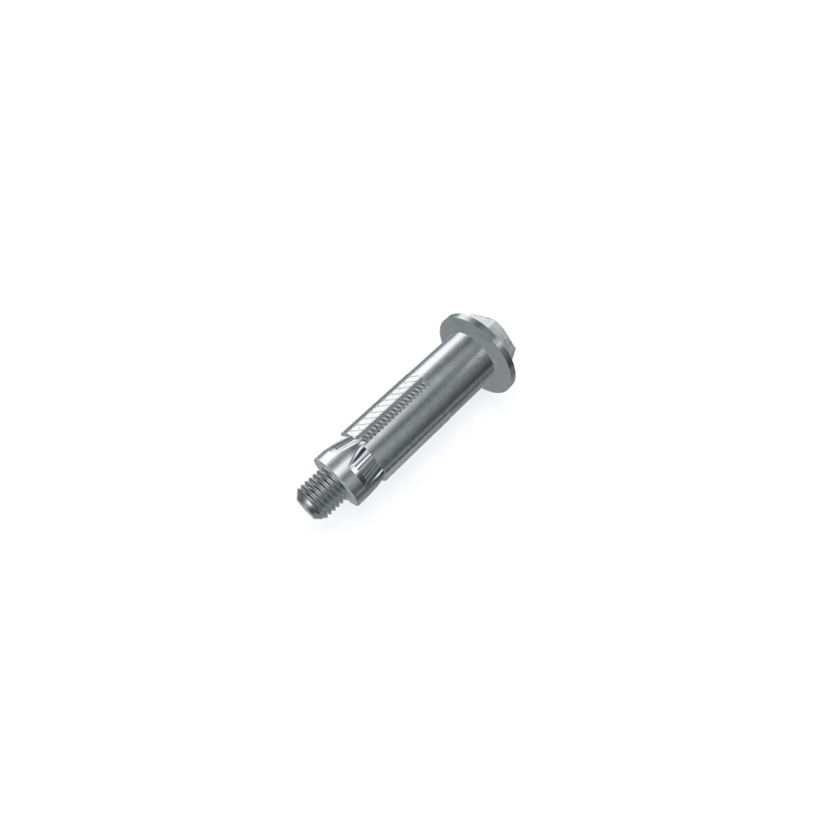 Chumbador CBA Com Parafuso UNC AC 1/2 X 3 Zincado Branco ANCORA-24736801