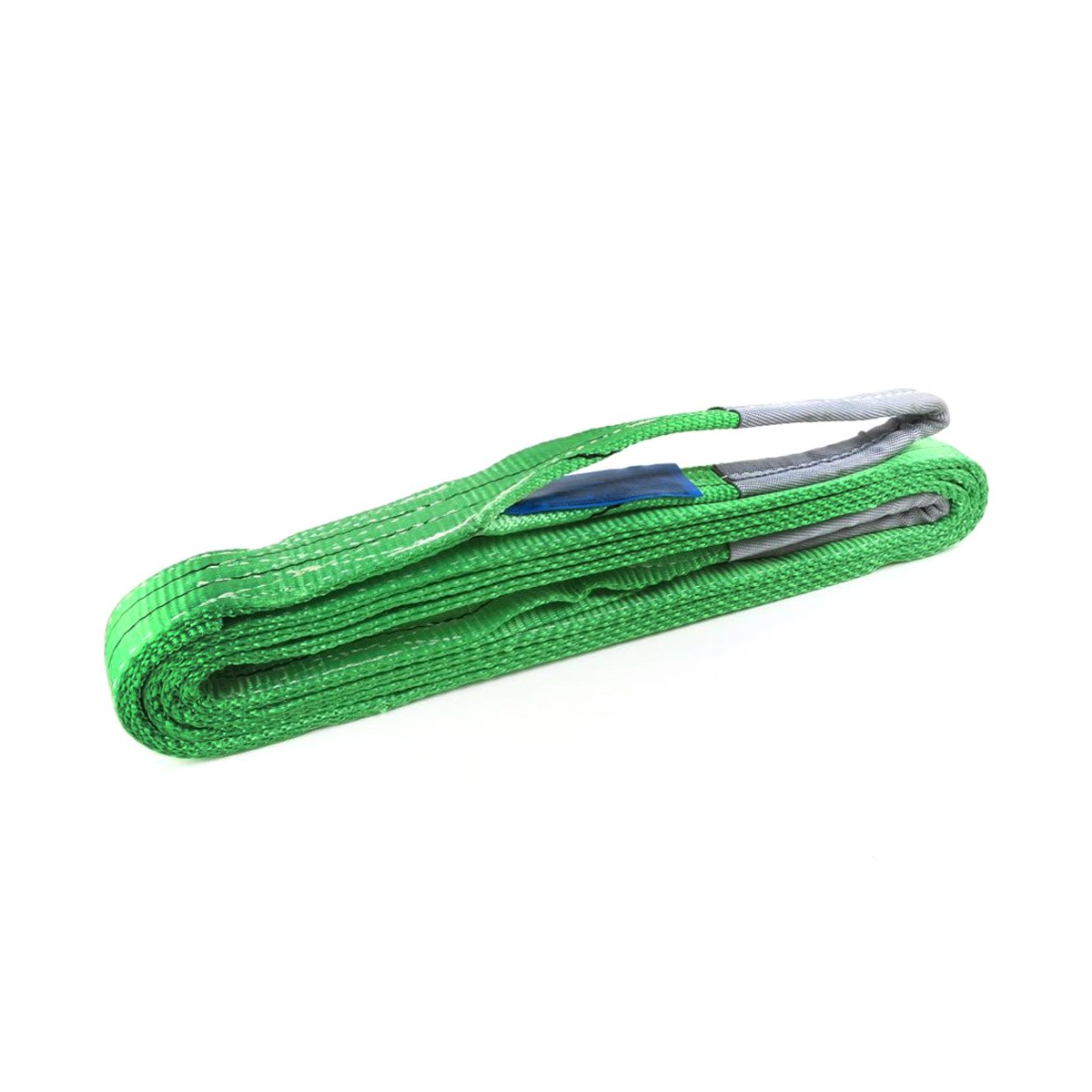 Cinta para Elevação 2 TON 4m x 60mm Olhal 1/2 pol. Sling Verde- ROBUSTEC-RCEI-058
