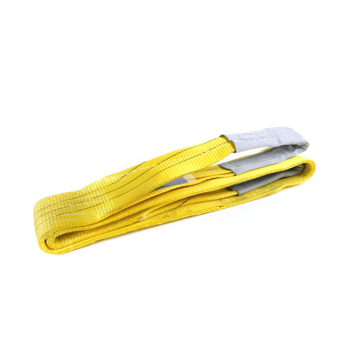 Cinta para Elevação 3 TON 3m x 90mm Olhal 1/3 pol. Sling Amarela - ROBUSTEC-RCEI-135