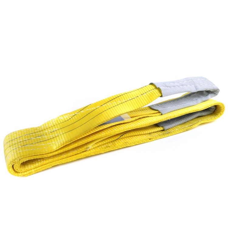Cinta para Elevação 3 TON 4m x 90mm Olhal 1/3 pol. Sling Amarela- ROBUSTEC-RCEI-026