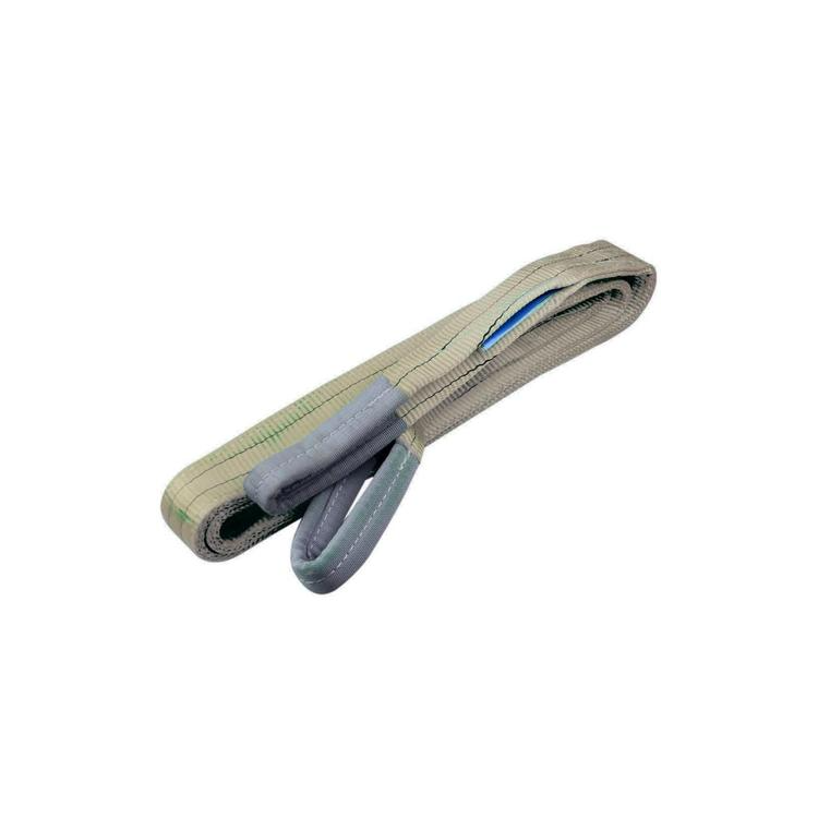 Cinta para Elevação 4 TON 3m x 120mm Olhal 1/3 pol. Sling Cinza - ROBUSTEC-RCEI-174