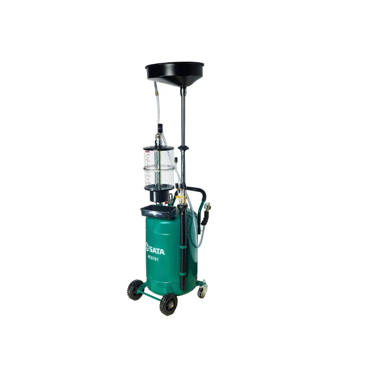 Coletor de Óleo A Vácuo 70L com Recipiente para Inspeção - SATA-SCAE5701-LA