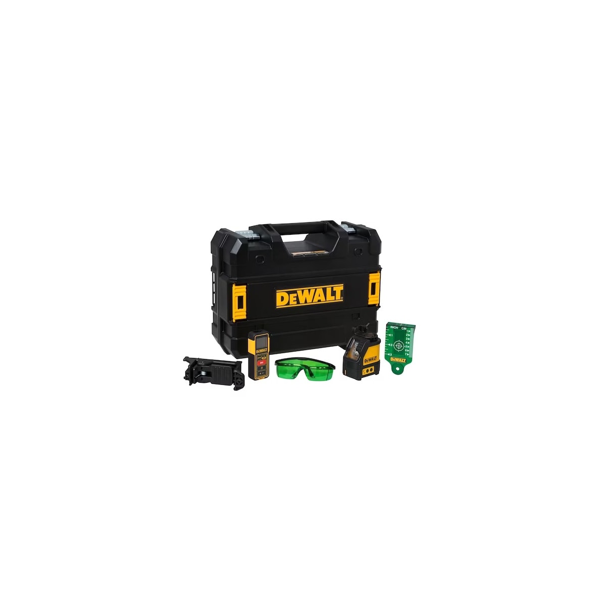 Combo Nível Laser + Trena Laser Verde 30M - DEWALT-DW0889CGXJ