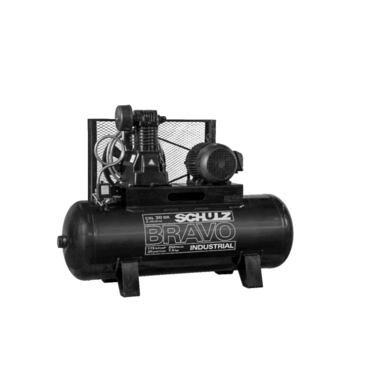 Compressor Bravo Trifásicos CSL 30PCM/250L 7,5HP 175psi 220/380V - SCHULZ-92292740