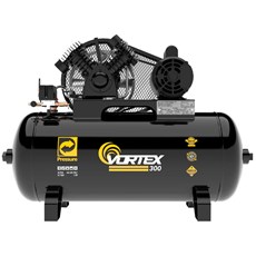 Compressor de Ar 10 Pés 2HP 175L 220/ 380V Trifásico Vortex-300 - PRESSURE-8975701247