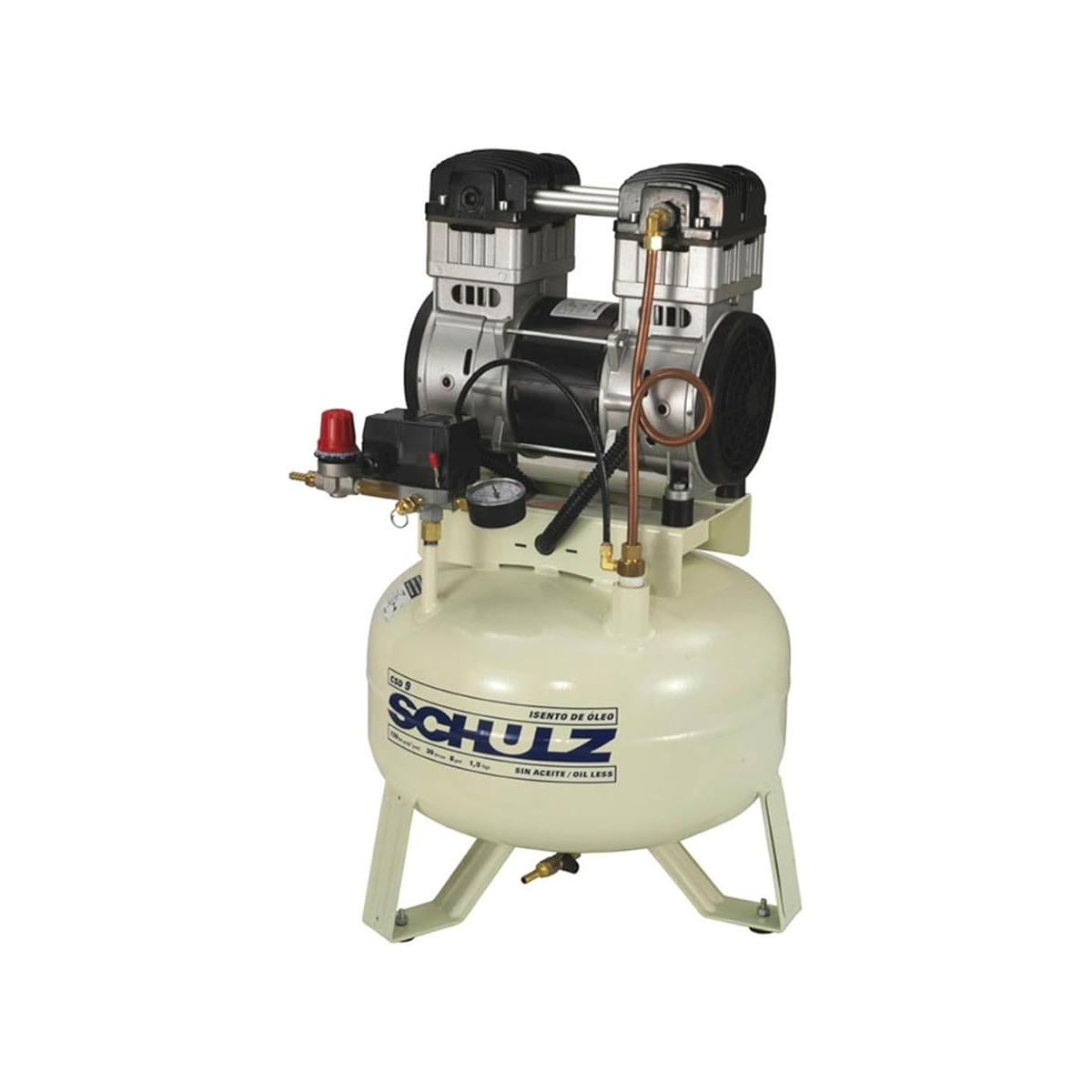 Compressor De Ar Ordontológico CSD 9/30L 50/60HZ 1,5HP - SCHULZ-91503650