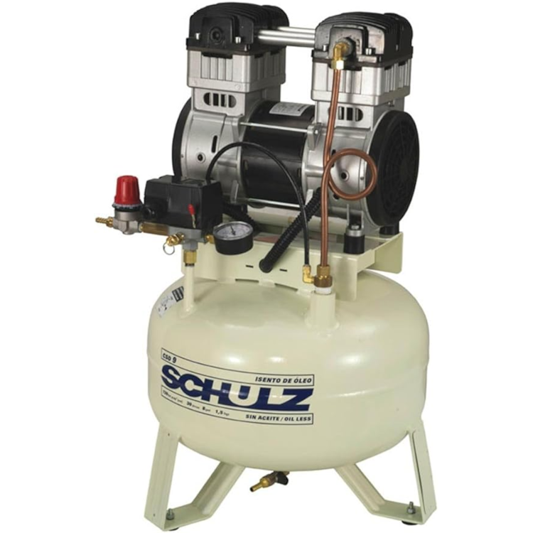 Compressor De Ar Ordontológico CSD 9/30L 50/60HZ 1,5HP - SCHULZ-91503650