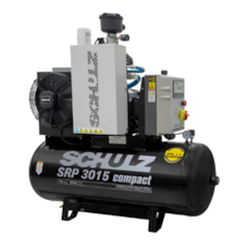 Compressor de Ar Parafuso Compacto 15HP 200L 380V 7,5 bar Trifásico SRP3015E- SCHULZ-97038930V2