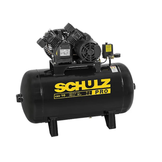 Compressor de Ar Pro CSV 100 Litros 10/100 2HP Trifásico 220/380V - SCHULZ-92177470