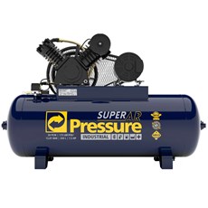 Compressor Super 30pcm/250L 175psi 7,5hp Trifásico - PRESSURE - 8975701079