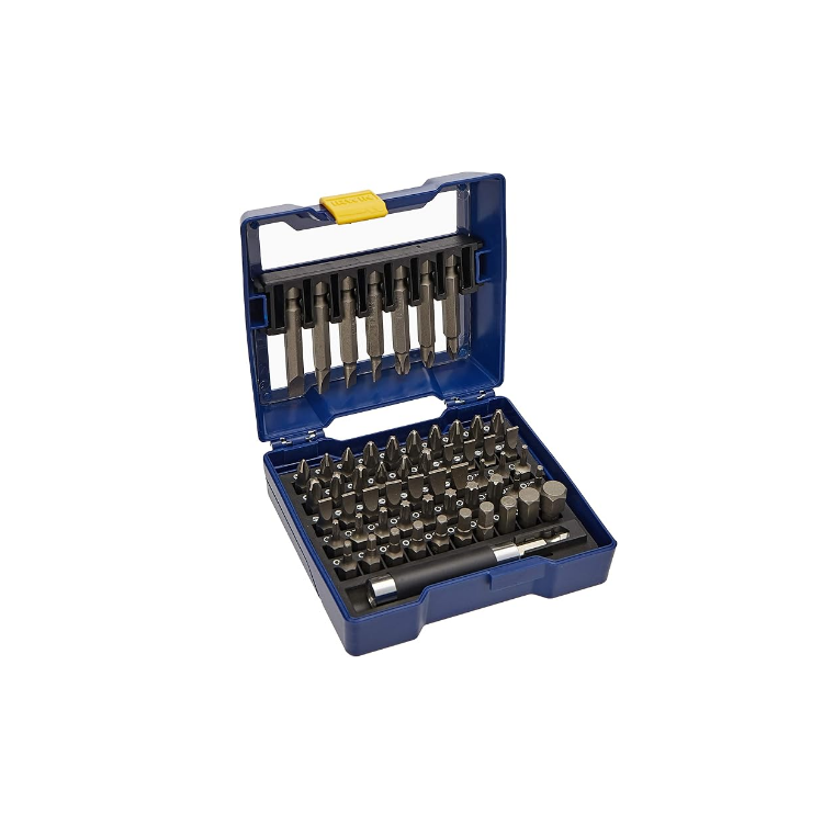 Conjunto de Pontas para Parafusadeira Insert e Power Bits de 58 Peças - IWIN-1865330