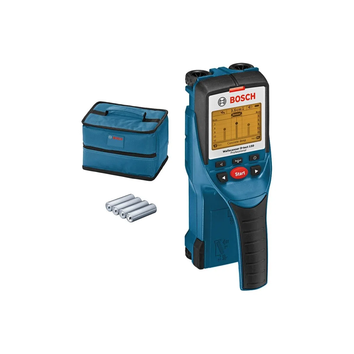 Detector de Materiais 150mm D-TECT - BOSCH-0601010005