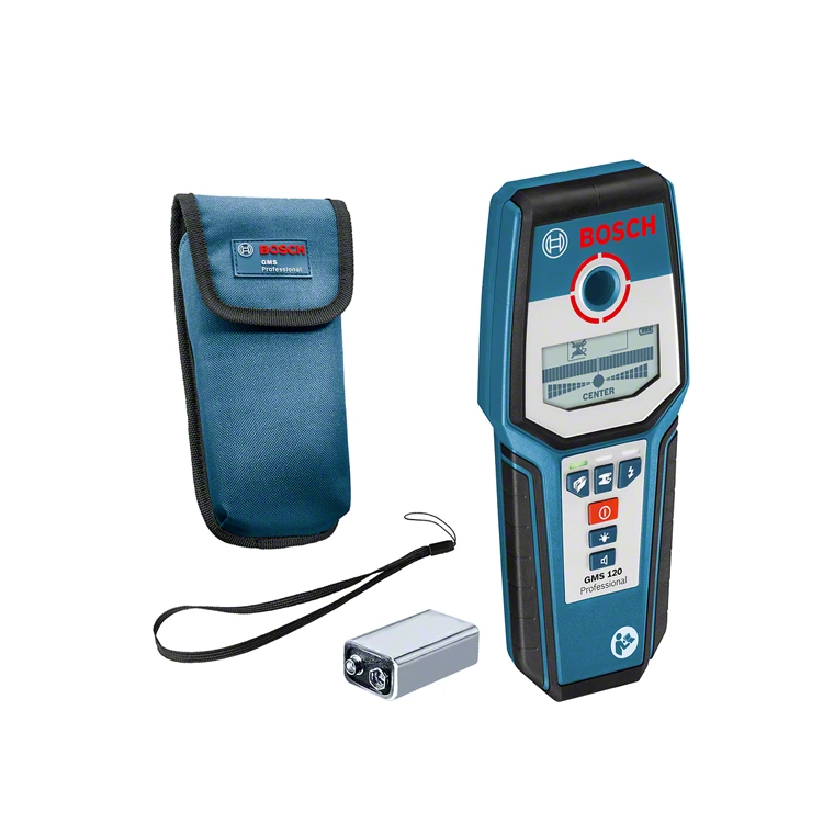 Detector de Materiais Profissional GMS 120mm - BOSCH-0601081000