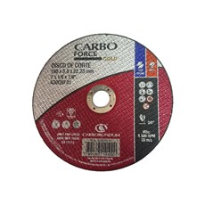 Disco De Corte 4.1/2 X 1/8 X 7/8 CARBOFORCE - CARBORUNDUM-66252842723
