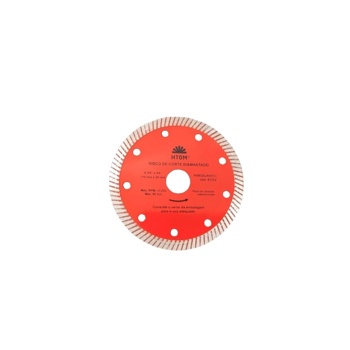 Disco De Corte Diamantado Porcelanato 110mm - HANSA-41392