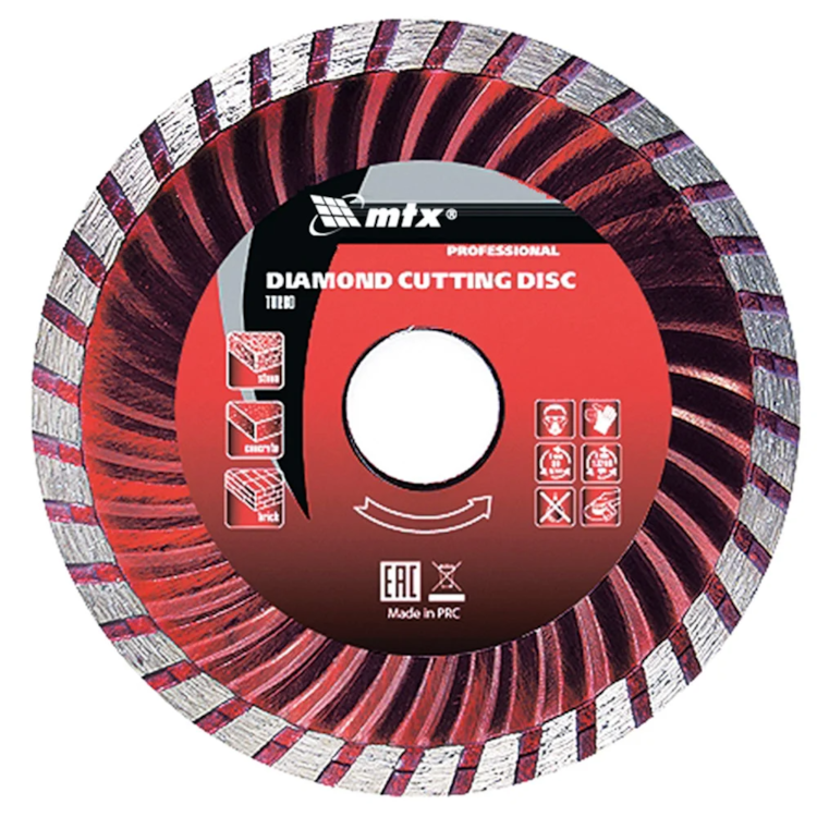 Disco De Corte Diamantado Turbo 115 X 22,2MM - MTX-731789