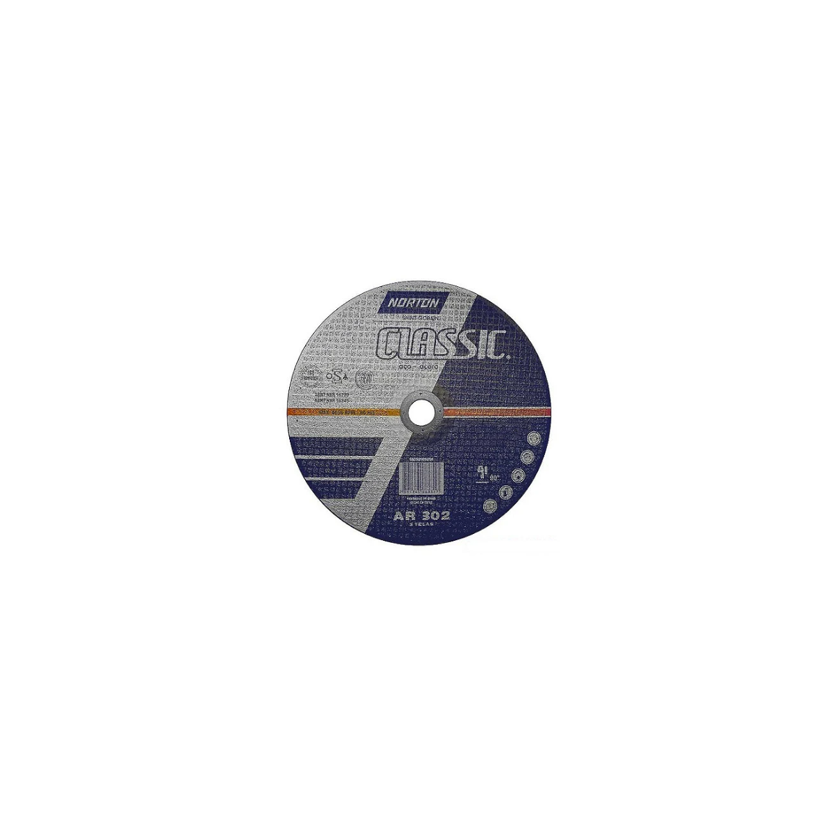 Disco de Corte Ferro A Classic 9" 1/8" 7/8" -NORTON-66252842712