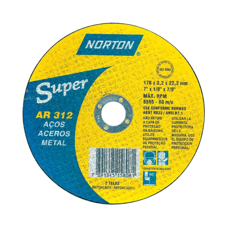 Disco de corte para metal 7