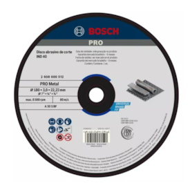 Disco De Corte Plano 7" - BOSCH-2608600512