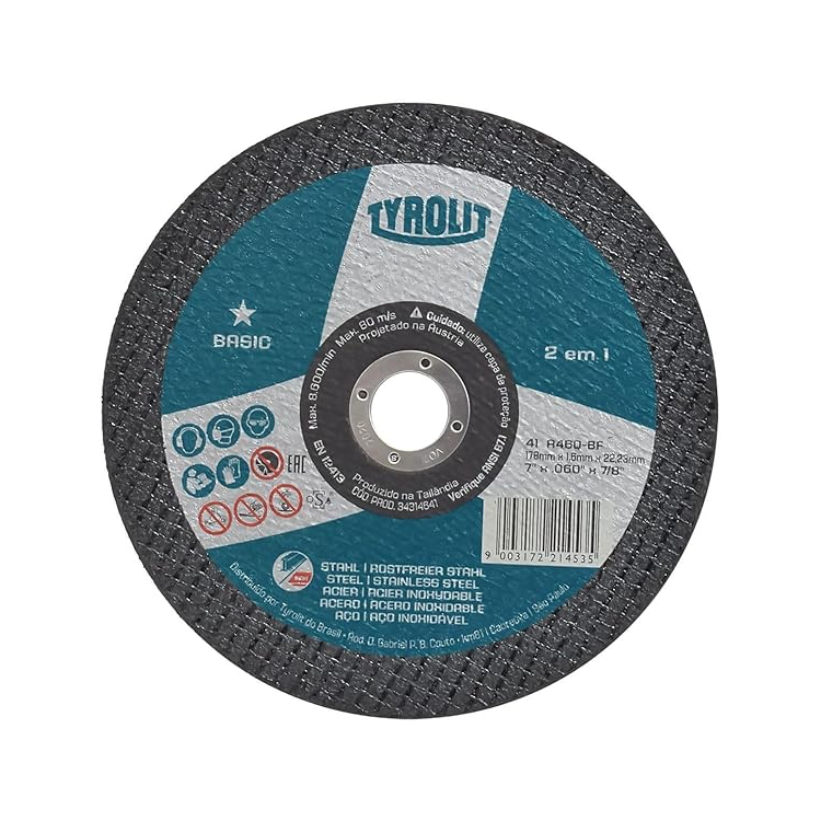 Disco De Corte TLT BASIC 7 X 1/16 X 7/8 - TYROLIT-34314641