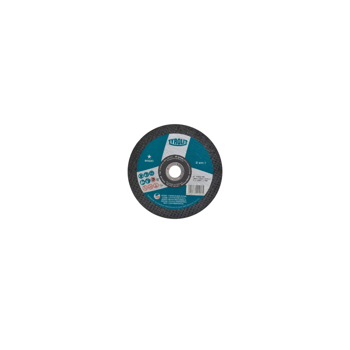 DISCO DE CORTE TLT TYROLIT BASIC 9 X 5/64 X 7/8 34332876