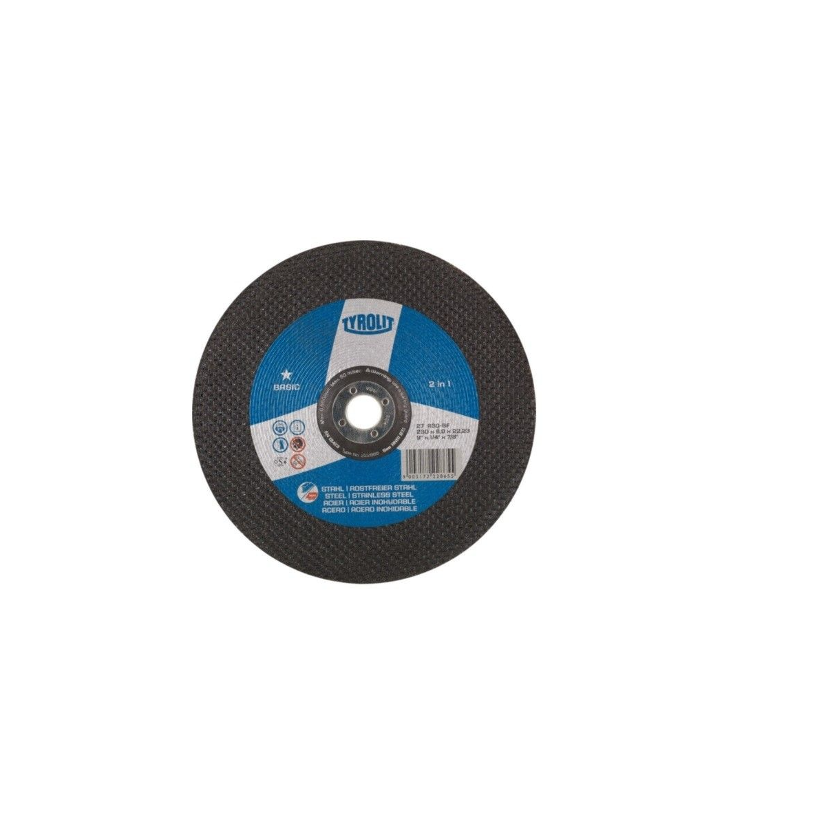 Disco De Desbaste TLT 4.1/2 X 1/4 X 7/8 - TYROLIT-222858