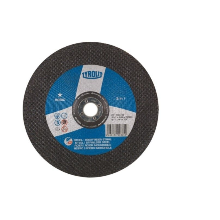 Disco De Desbaste TLT 4.1/2 X 1/4 X 7/8 - TYROLIT-222858