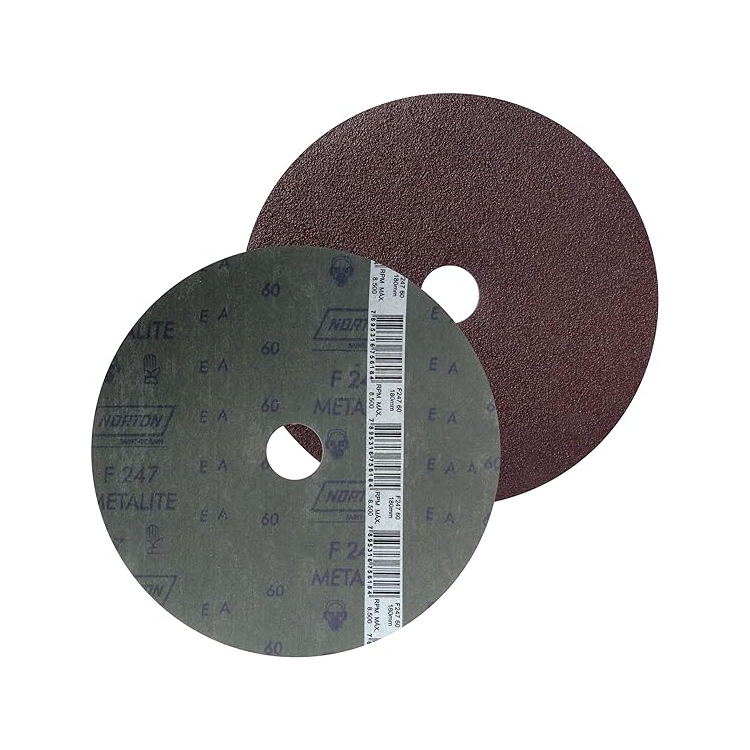 Disco De Fibra Metalite Grão 60 F247 180 X 22MM - NORTON-5539537994