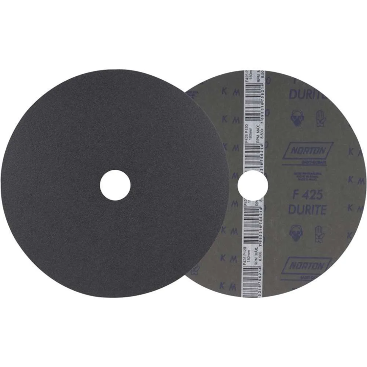 Disco De Lixa Em Fibra Durite Grão 120 180 X 22MM F425 - NORTON-66261161497
