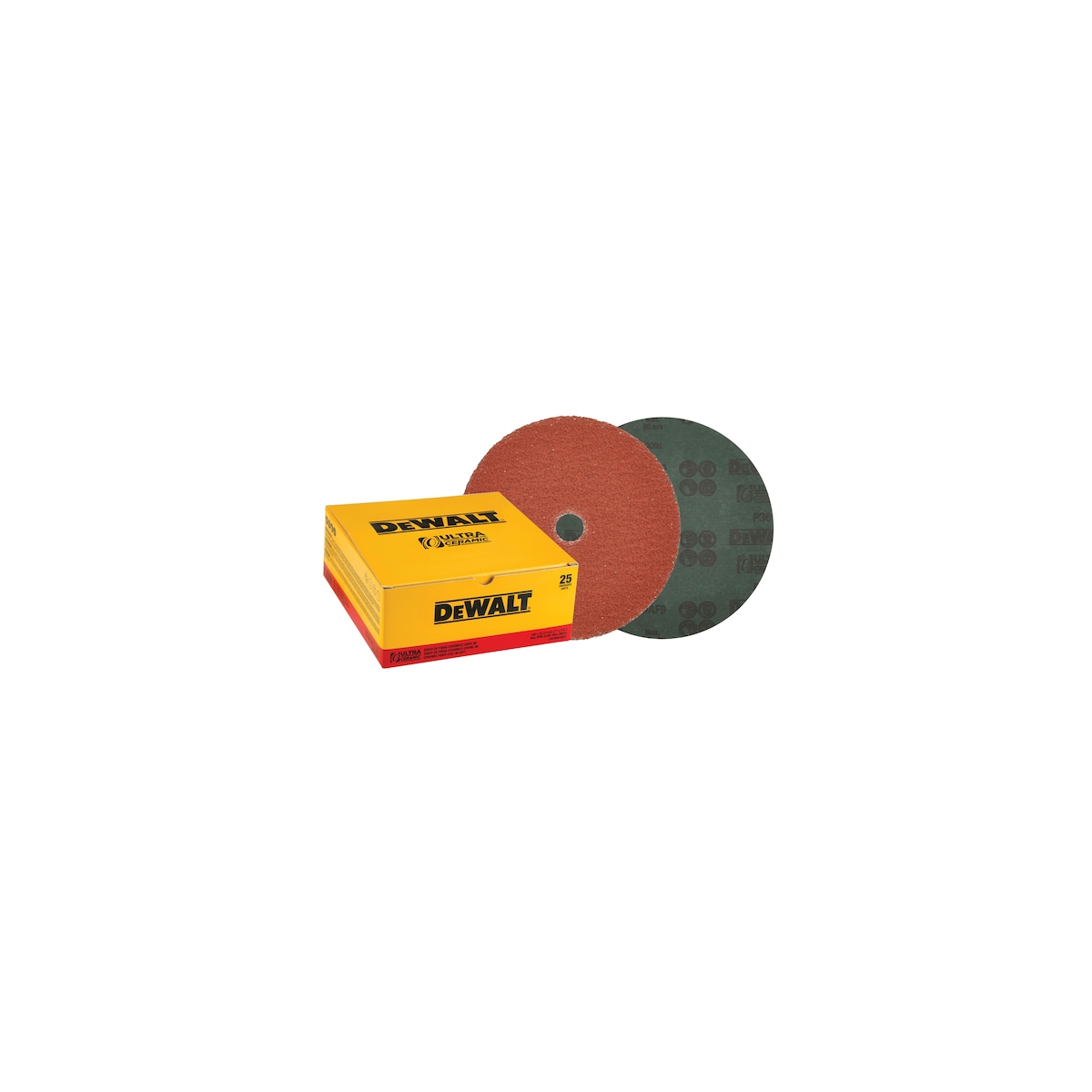Disco de Lixa Fibra Cerâmico 7" X 7/8" 50G - DEWALT-DAF90050D7