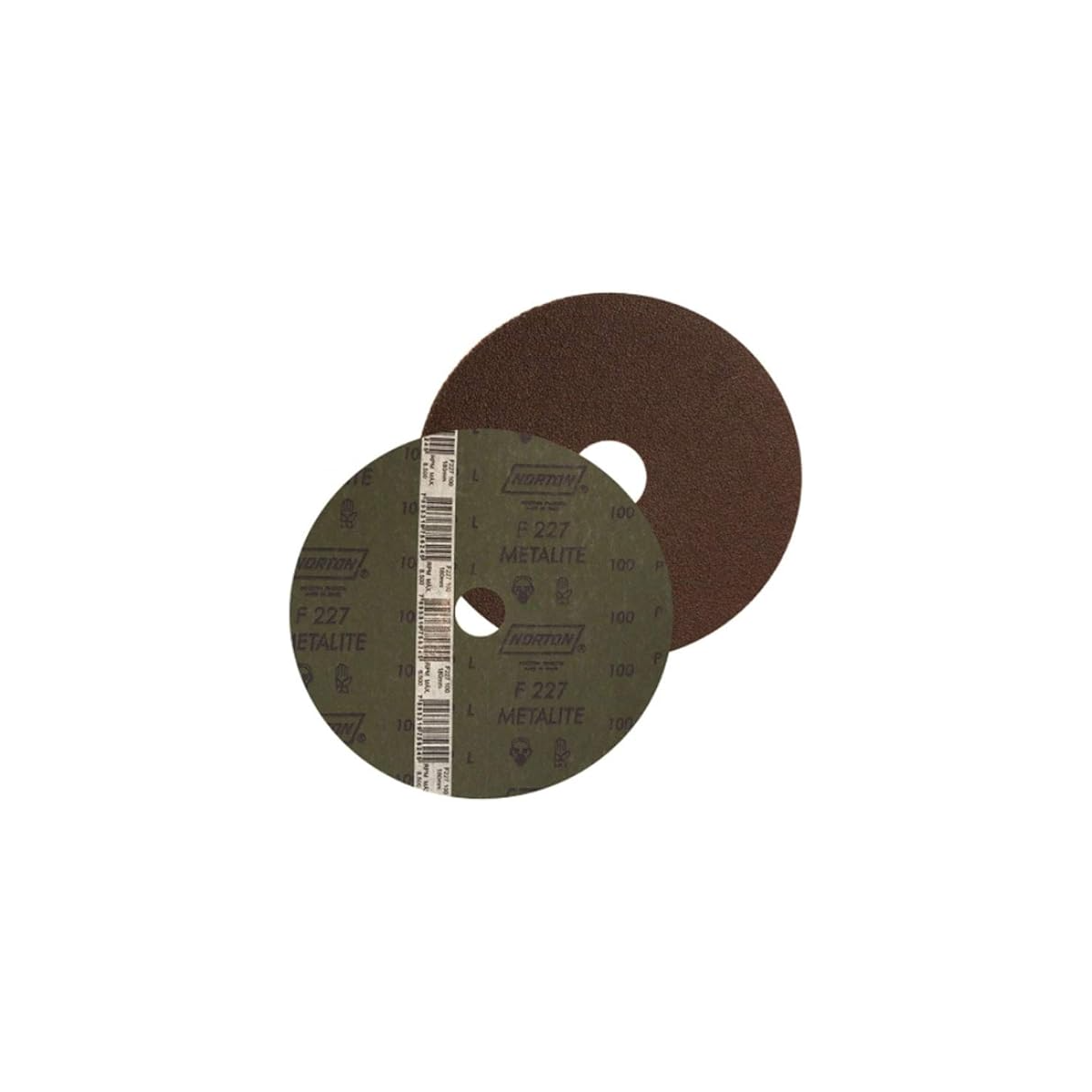 Disco De Lixa Fibra Metalite F224 Grão 36 115 X 22MM - NORTON-5539538686