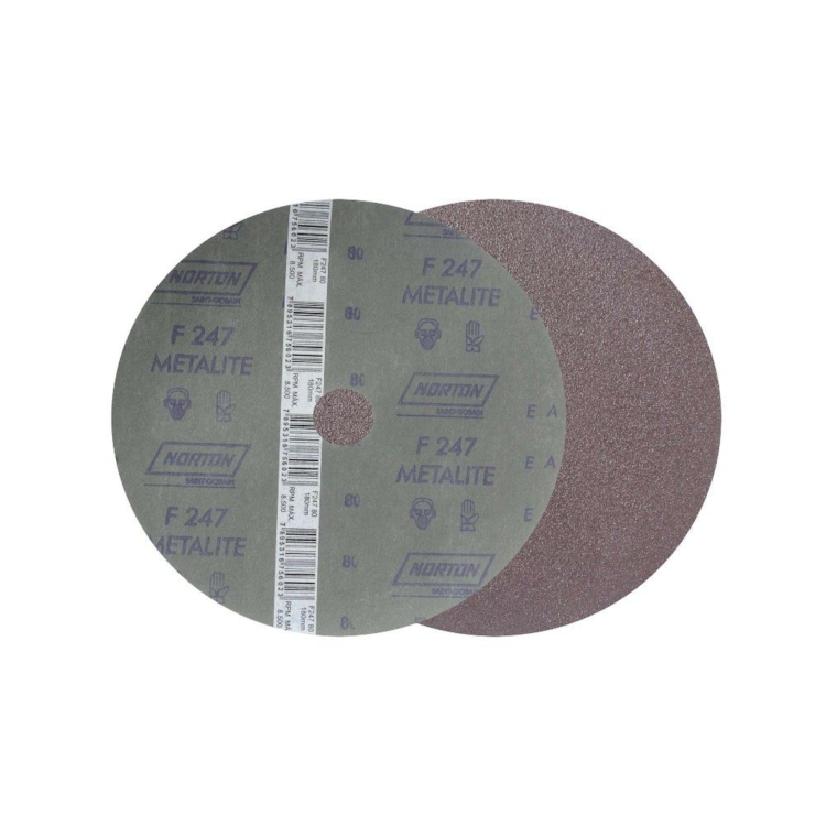 Disco De Lixa Metalite F247 180 X 22 Grão 50 - NORTON-5539537993
