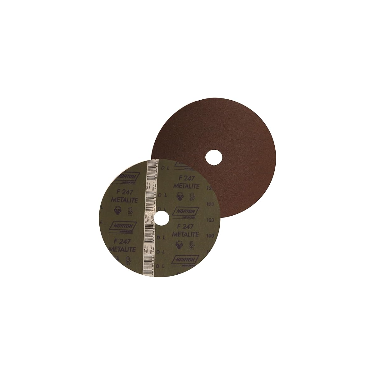 Disco De Lixa Metalite F247 180 X 22MM Grão 100 - NORTON-5539537995