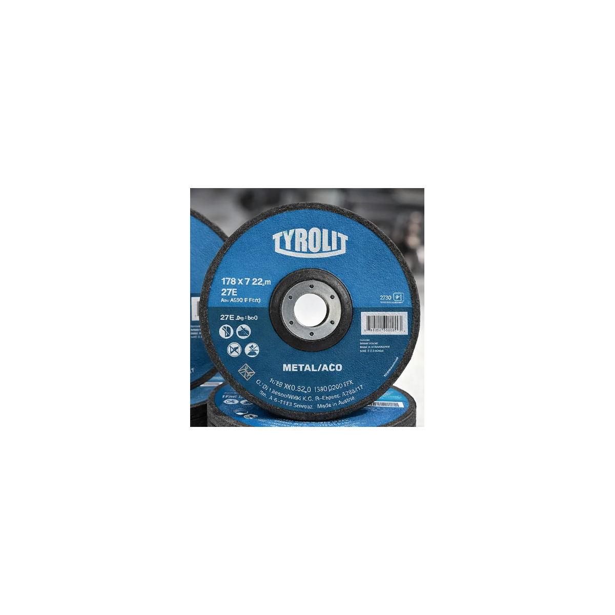 Disco Desbaste Standart 27E 178 X 7 X 22,23 - TYROLIT-557568