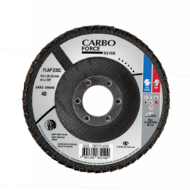 Disco Flap 4 GR60 Carbo Force Silver - CARBORUNDUM-78072716520