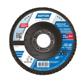 Disco Flap Gr40 115 x 22mm - NORTON-R822