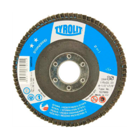 Disco Flap TLT 177,80  X 22,23mm GR40 28XLA - TYROLIT-537112
